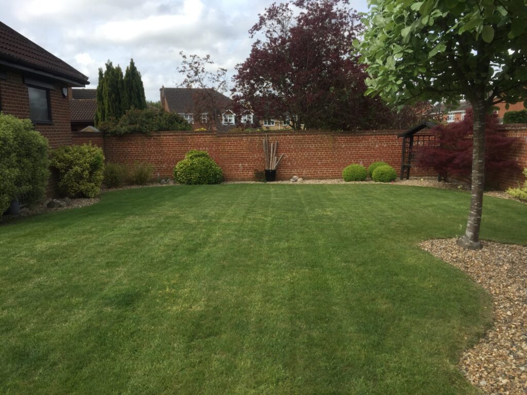 garden strimming